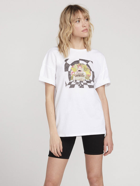 Schnips T-shirt - White Flash