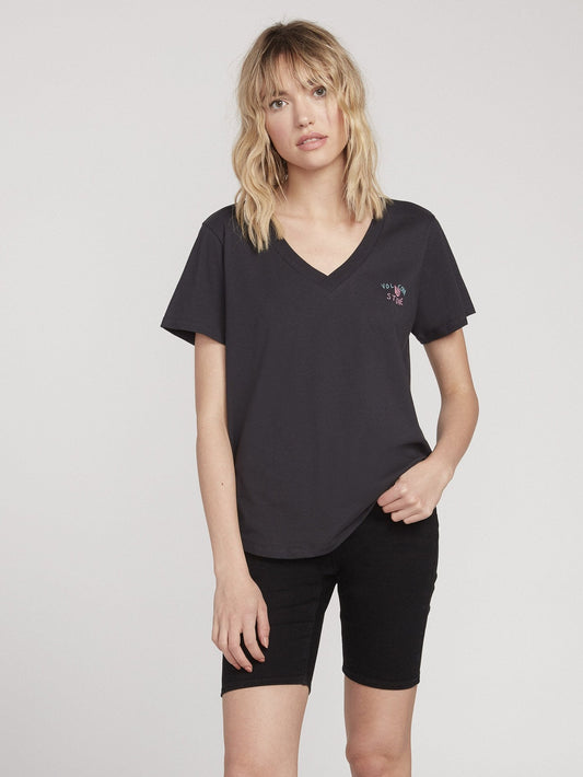 Ozzy Alien Vneck T-shirt - Black