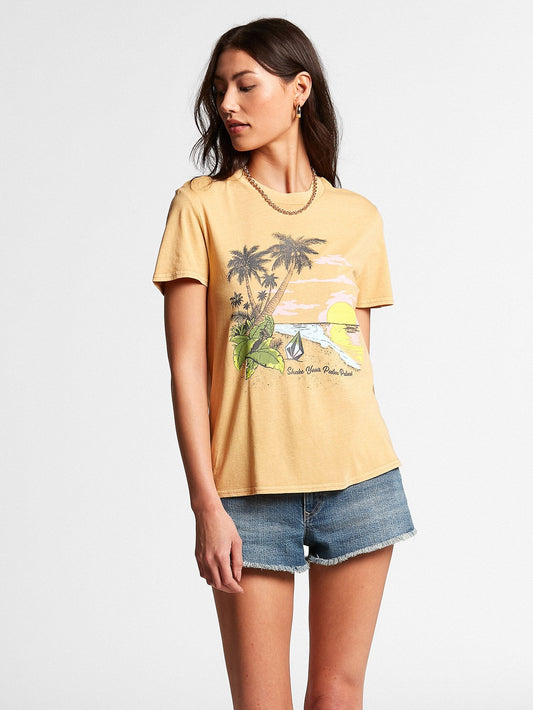 Lock It Up Tee - Dust Gold