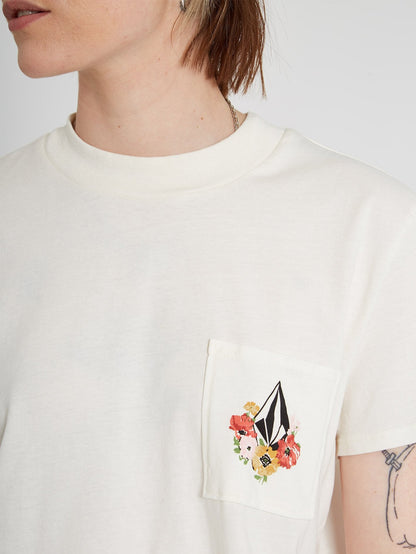Pocket Dial T-shirt - Star White