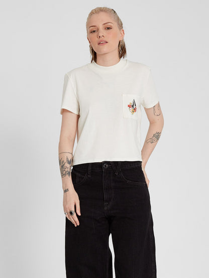 Pocket Dial T-shirt - Star White