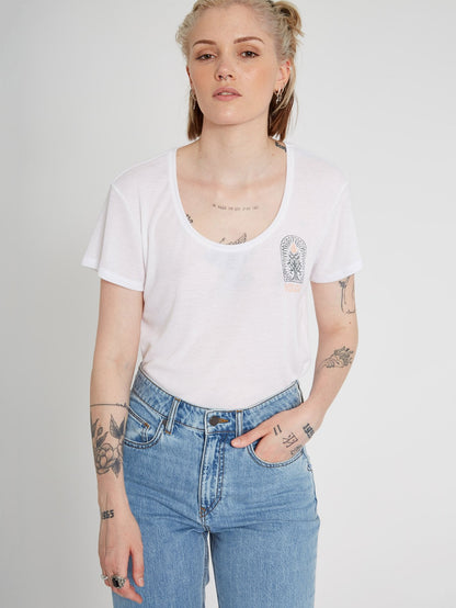 Ribit Up T-shirt - White