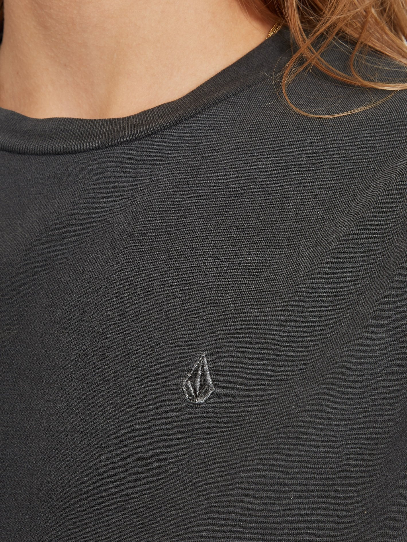 Solid Stone T-shirt - BLACK
