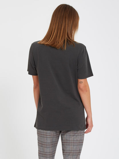 Solid Stone T-shirt - BLACK