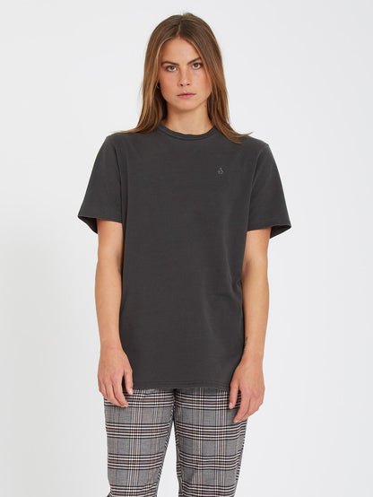 Solid Stone T-shirt - BLACK