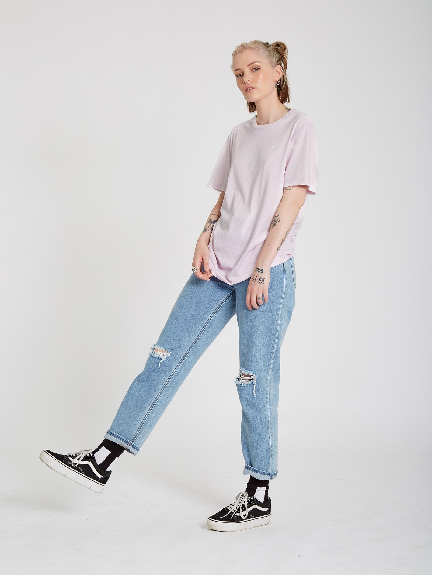 Solid Stone T-shirt - Lavender