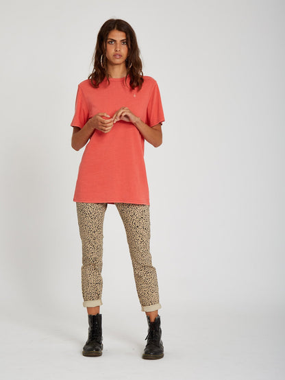 Solid Stone T-shirt - Rosewood