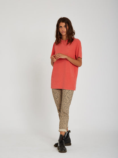 Solid Stone T-shirt - Rosewood