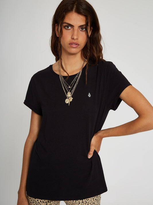 Stone Blanks T-shirt - BLACK