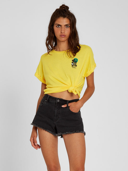Frontye T-shirt - Acid Lemon