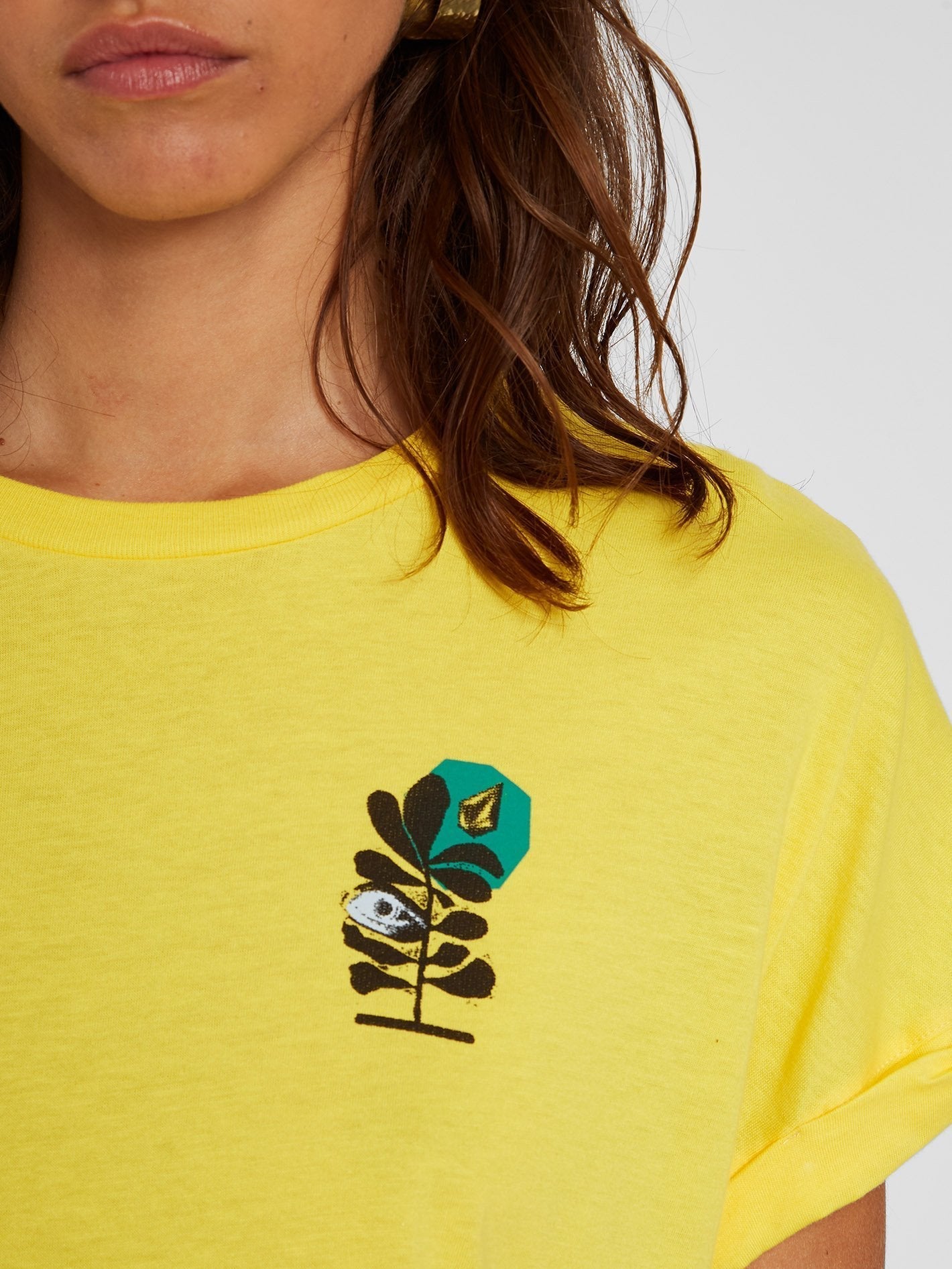 Frontye T-shirt - Acid Lemon