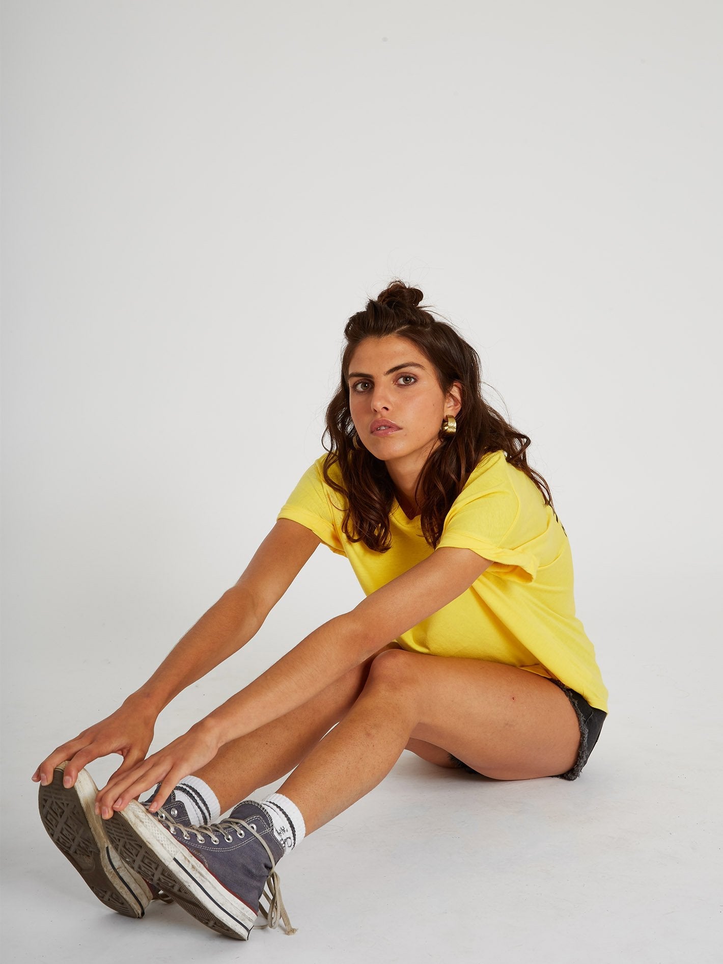 Frontye T-shirt - Acid Lemon