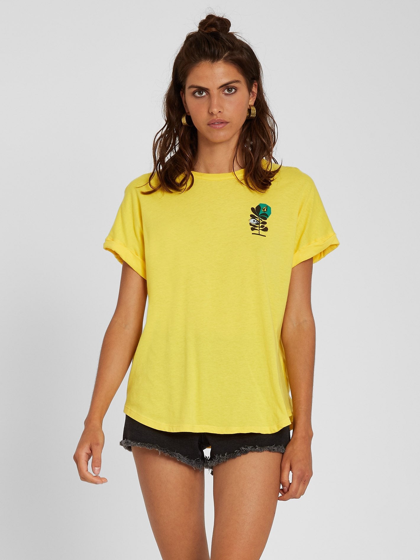 Frontye T-shirt - Acid Lemon