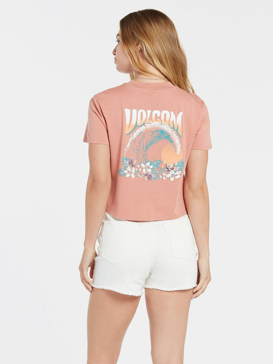 Pocket Dial T-shirt - LIGHT MAUVE
