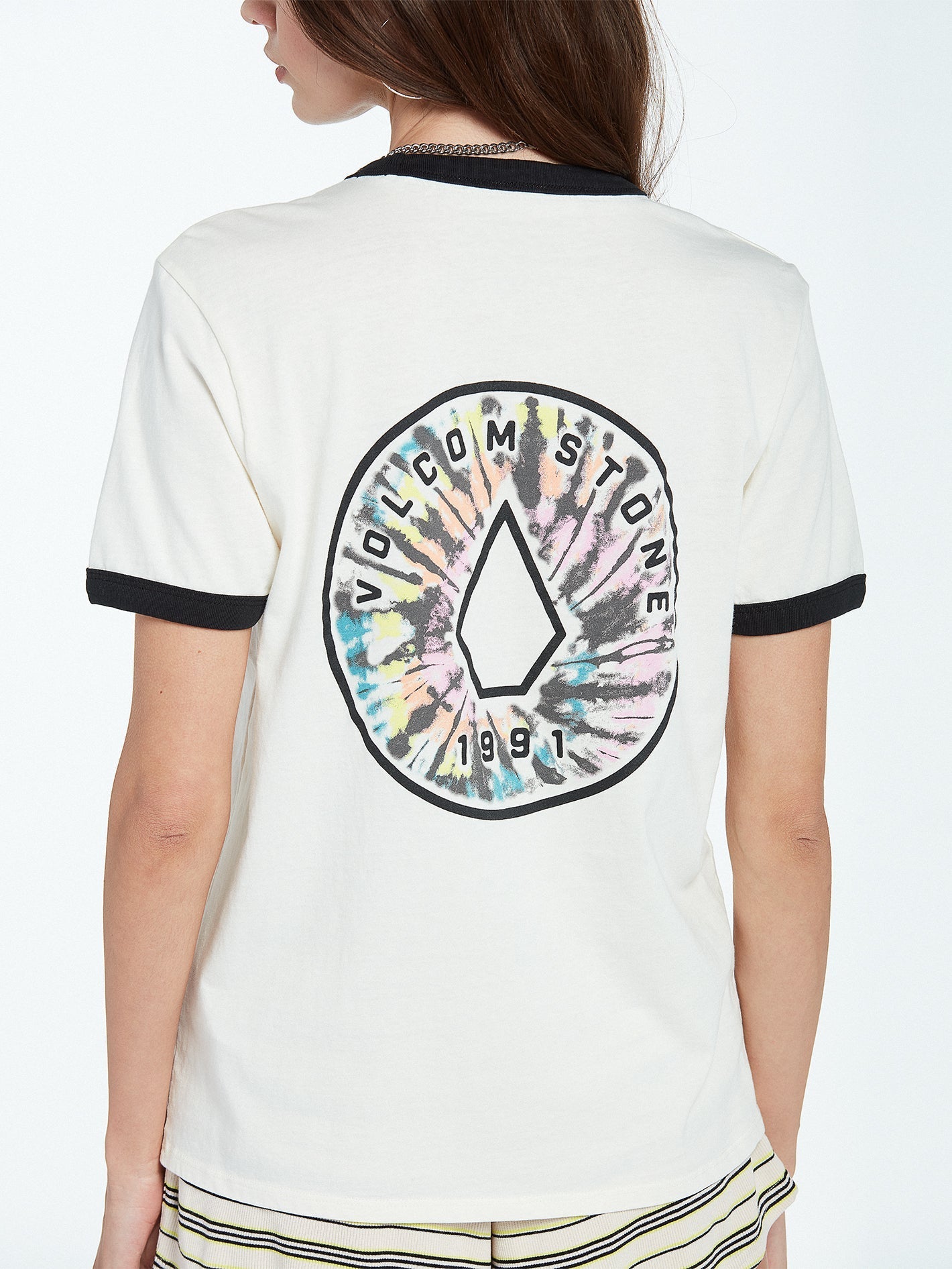 Truly Ringer T-shirt - STAR WHITE