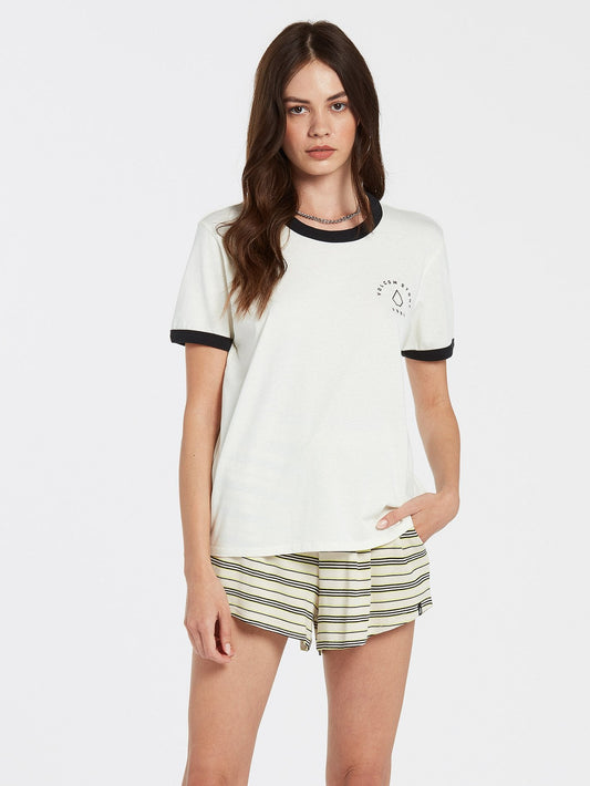 Truly Ringer T-shirt - STAR WHITE