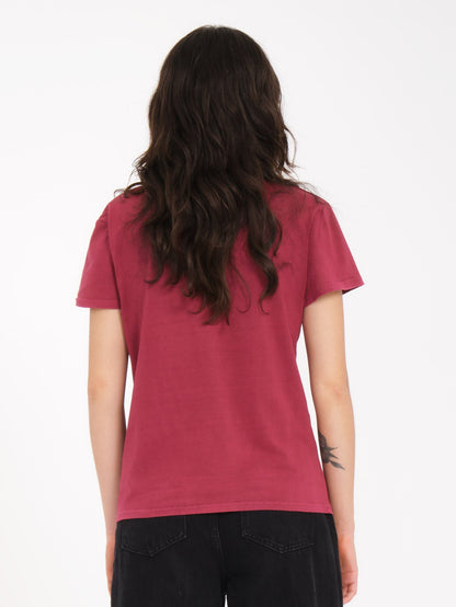 Solid Stone T-shirt - WINE