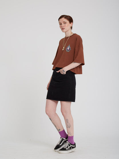 Max Loeffler T-shirt - BROWN