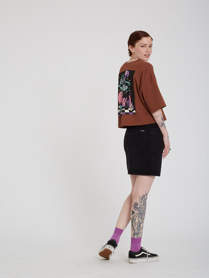 Max Loeffler T-shirt - BROWN