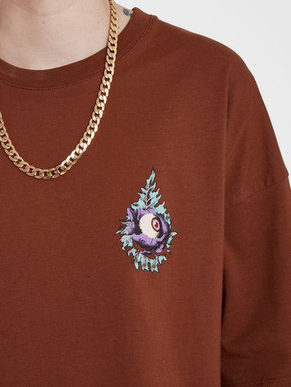 Max Loeffler T-shirt - BROWN