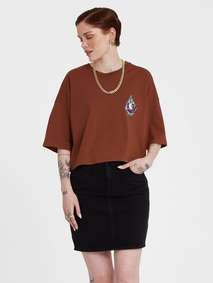 Max Loeffler T-shirt - BROWN