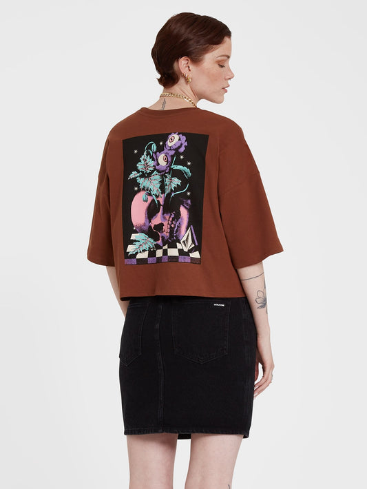 Max Loeffler T-shirt - BROWN