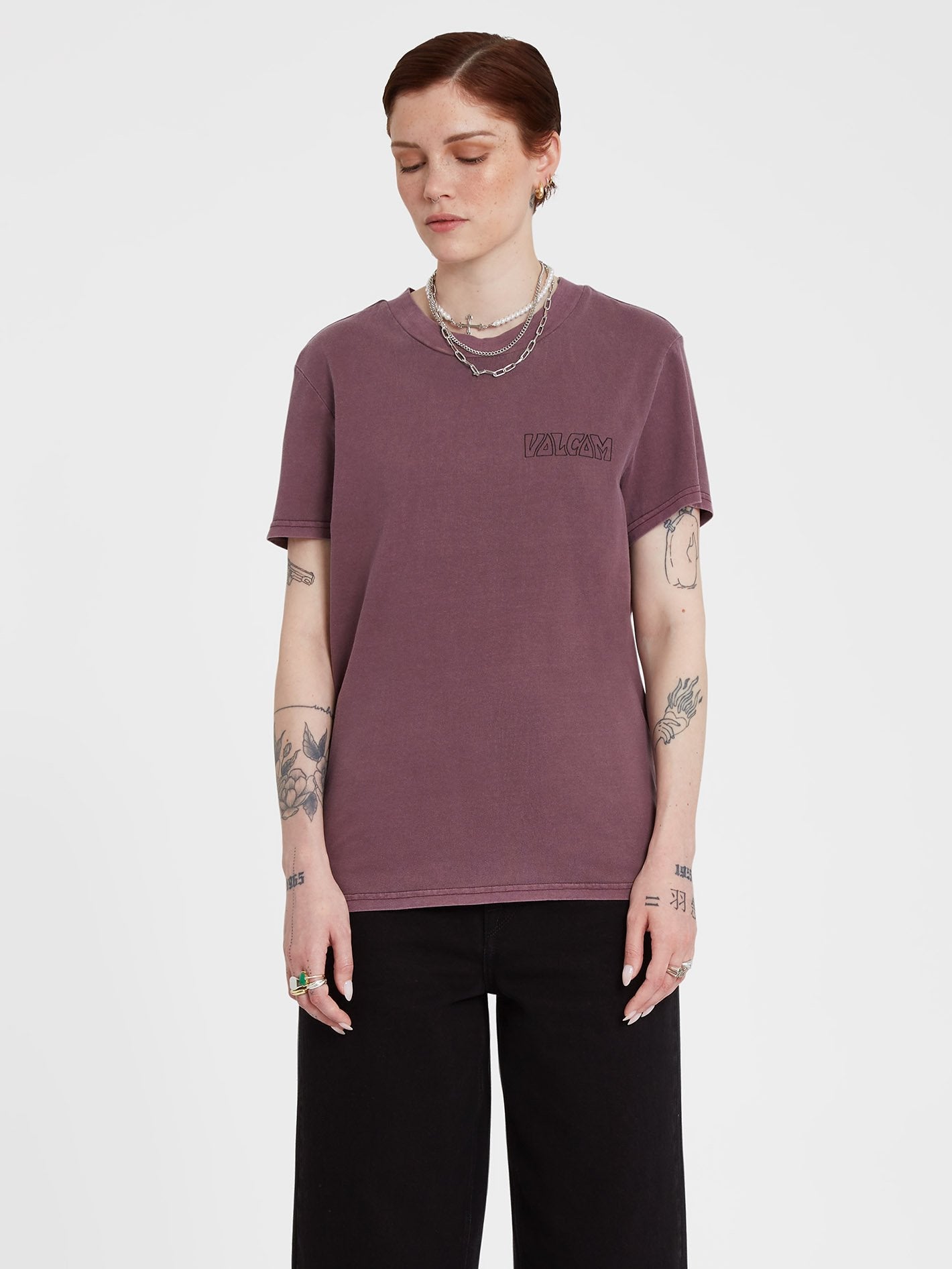 Volchedelic T-shirt - EGGPLANT