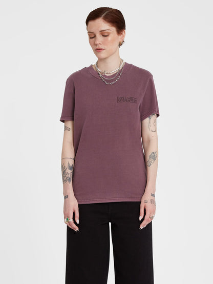 Volchedelic T-shirt - EGGPLANT