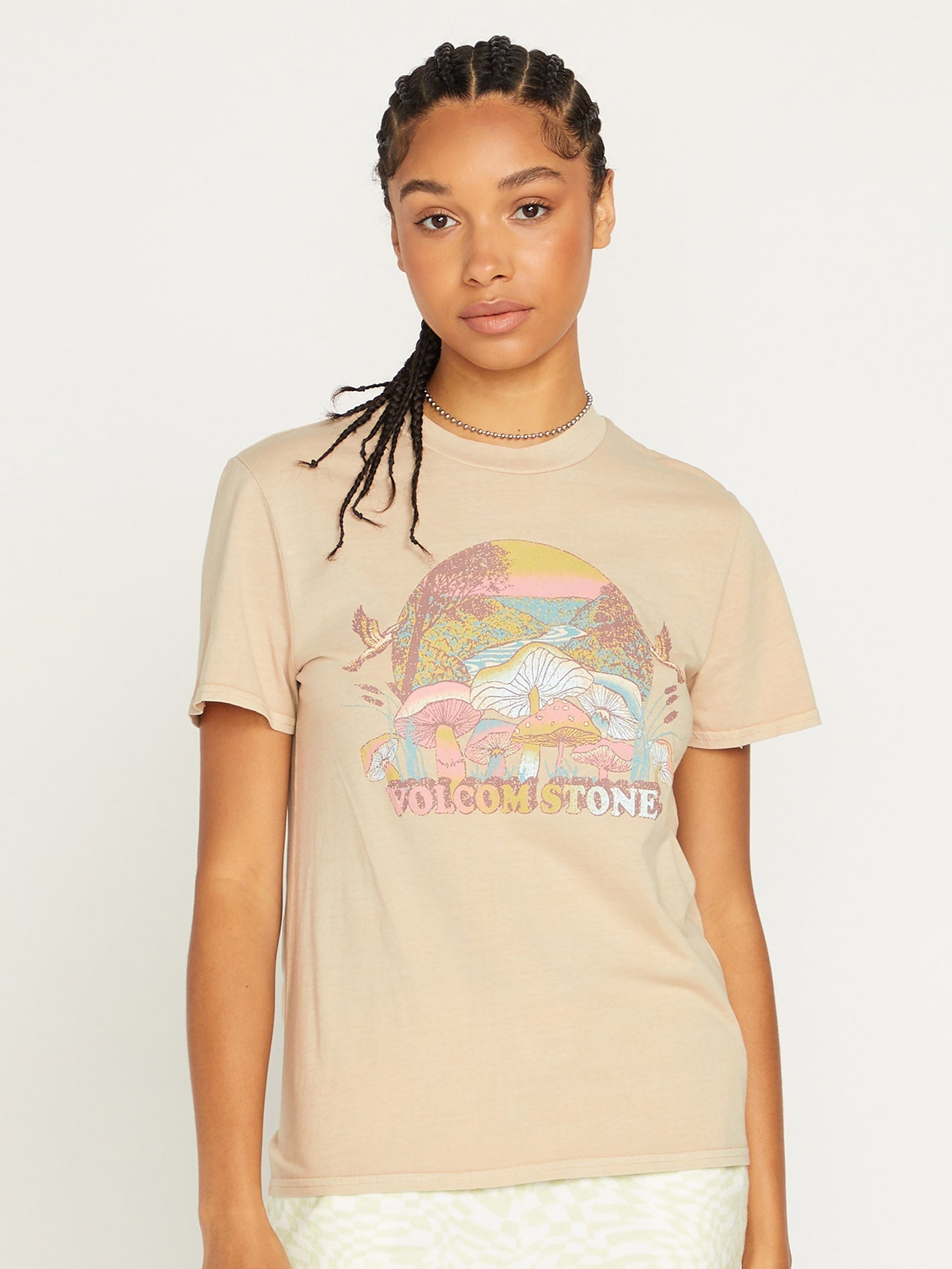 F2Y Lock It Up T-shirt - TAUPE