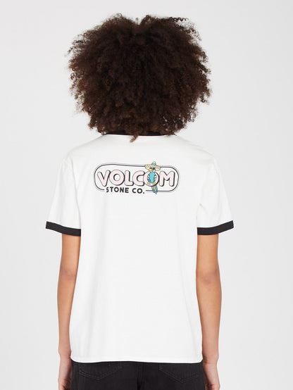Truly Ringer T-shirt - STAR WHITE