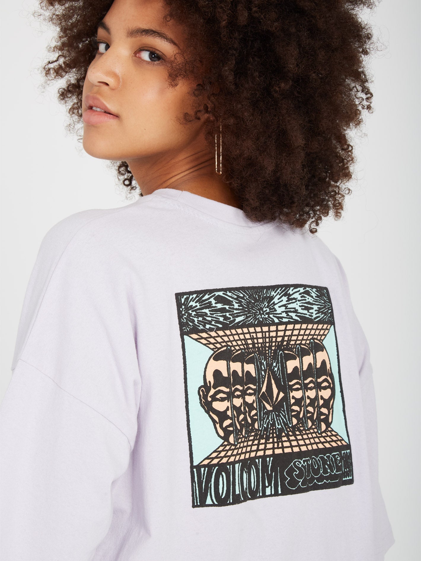 Drumstone T-shirt - LIGHT ORCHID