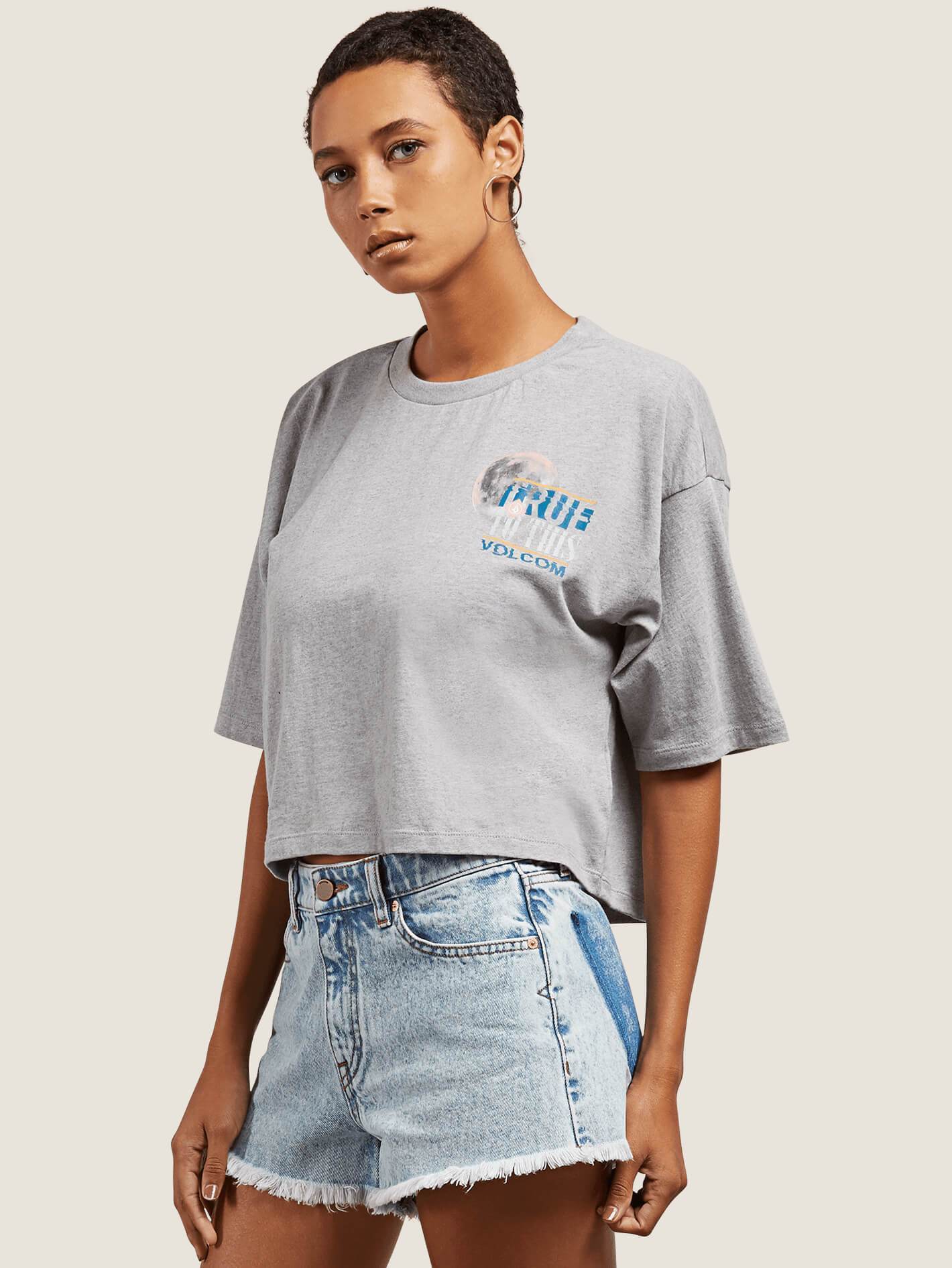 Super Stoned Tee - Heather Grey