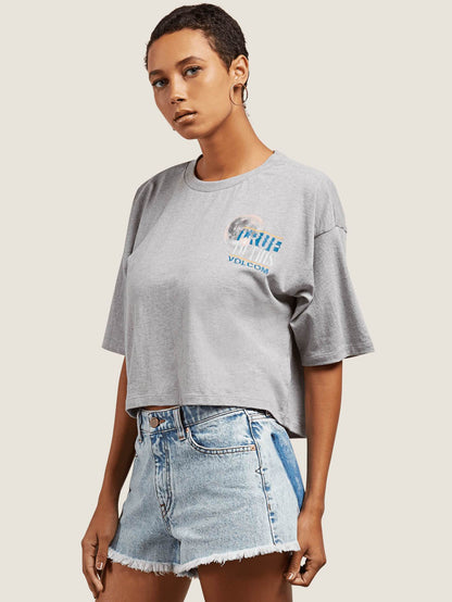 Super Stoned Tee - Heather Grey