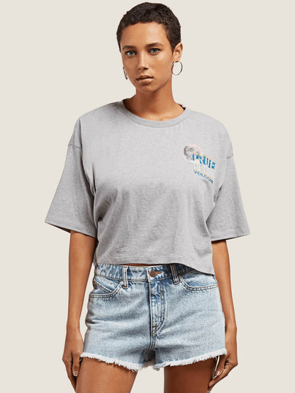 Super Stoned Tee - Heather Grey