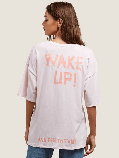 Stone Scraper Tee - Light Pink