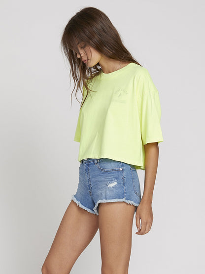Neon And On T-shirt - Neon Yellow
