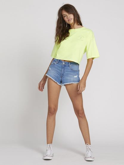 Neon And On T-shirt - Neon Yellow