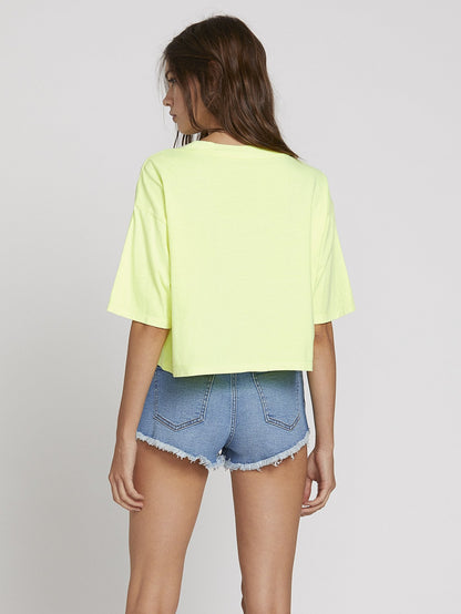 Neon And On T-shirt - Neon Yellow