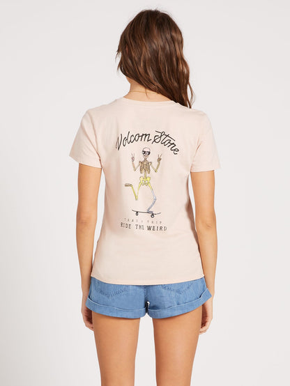 Stoked On Stone T-shirt - HAZEY PINK