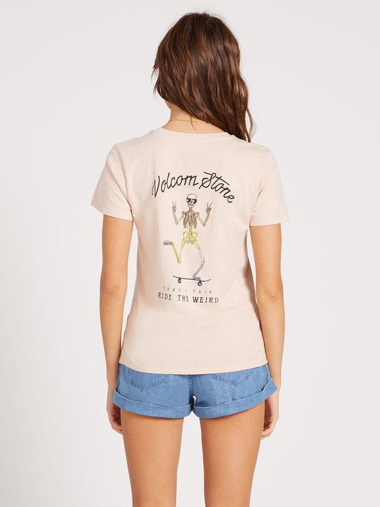 Stoked On Stone T-shirt - HAZEY PINK