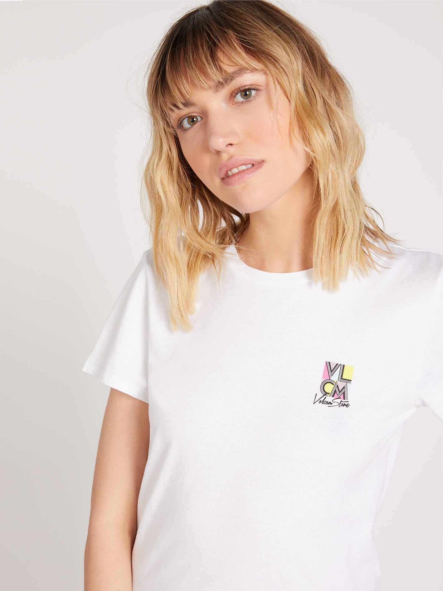 Stoked On Stone T-shirt - WHITE