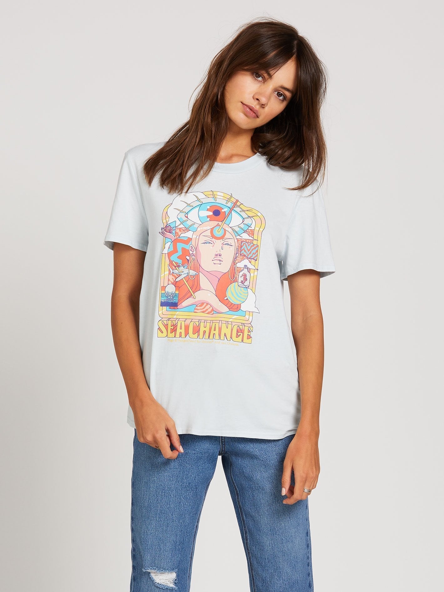 Pangeaseed T-shirt - PALE BLUE