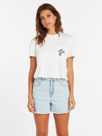 Pocket Dial T-shirt - STAR WHITE