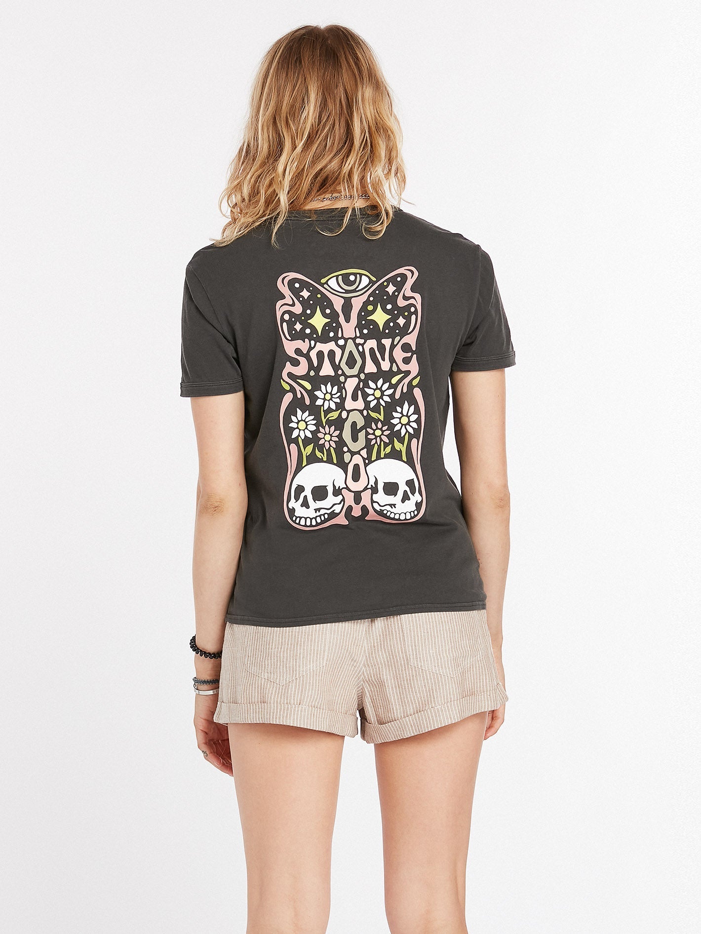Truly Ringer T-shirt - BLACK