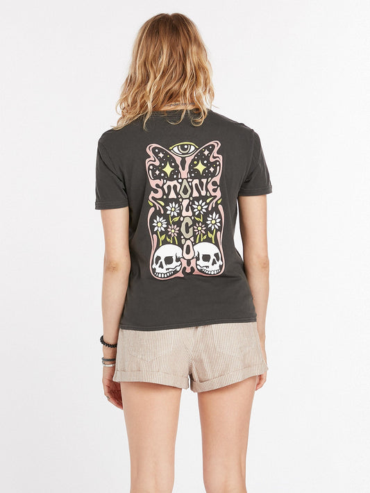 Truly Ringer T-shirt - BLACK
