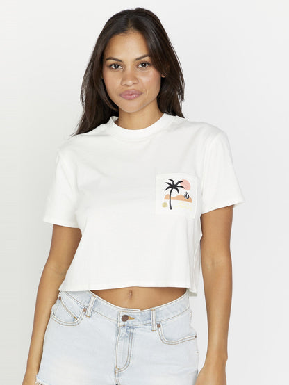 Pocket Dial T-Shirt - Star White