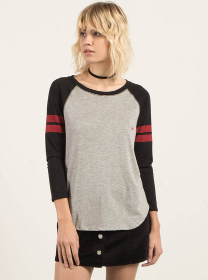 GMJ Raglan - Heather Grey