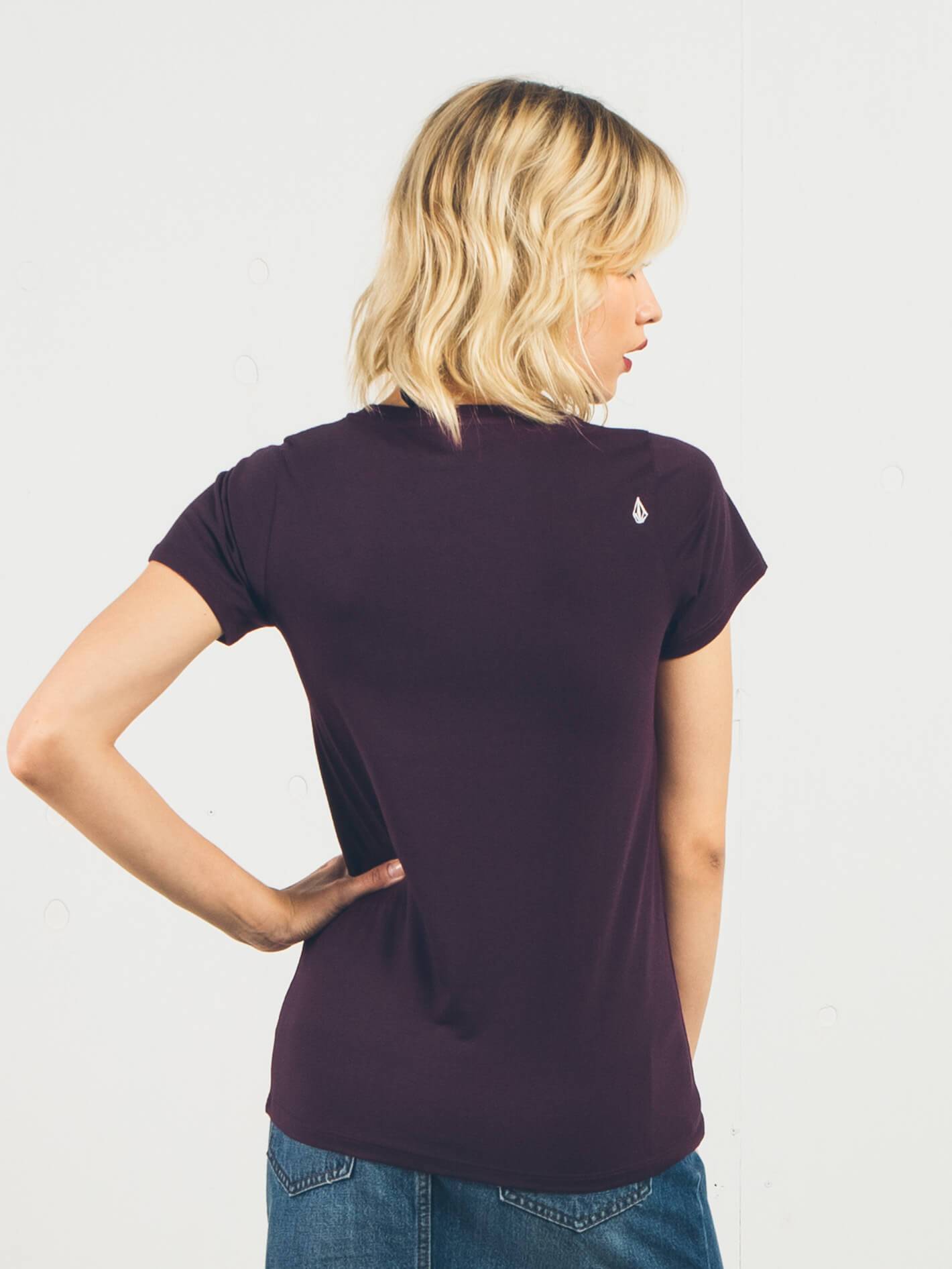 RADICAL DAZE TEE PLUM