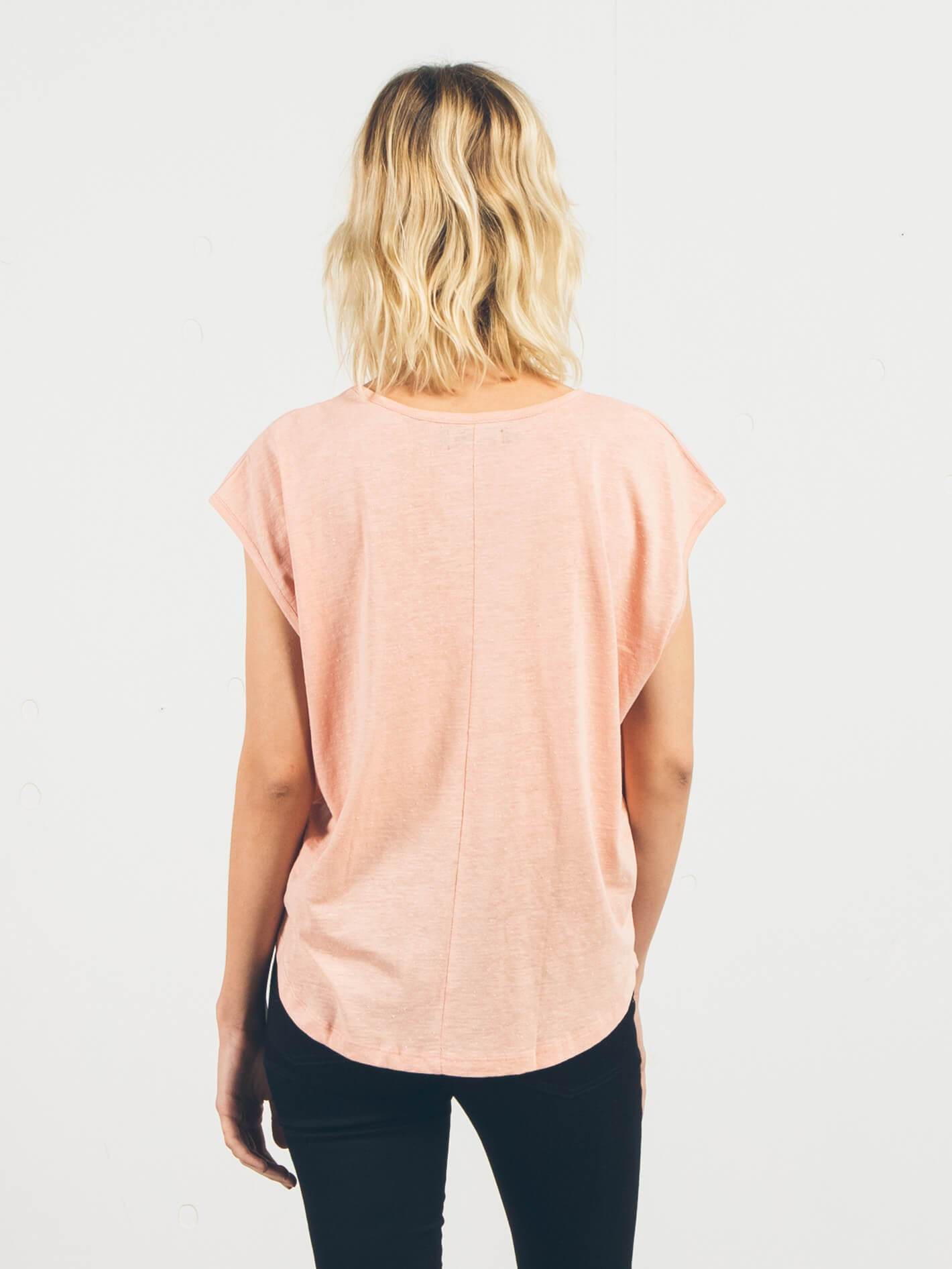 Stay Cosmic Short Sleeve - Mellow Rose