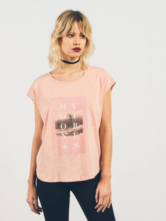 Stay Cosmic Short Sleeve - Mellow Rose